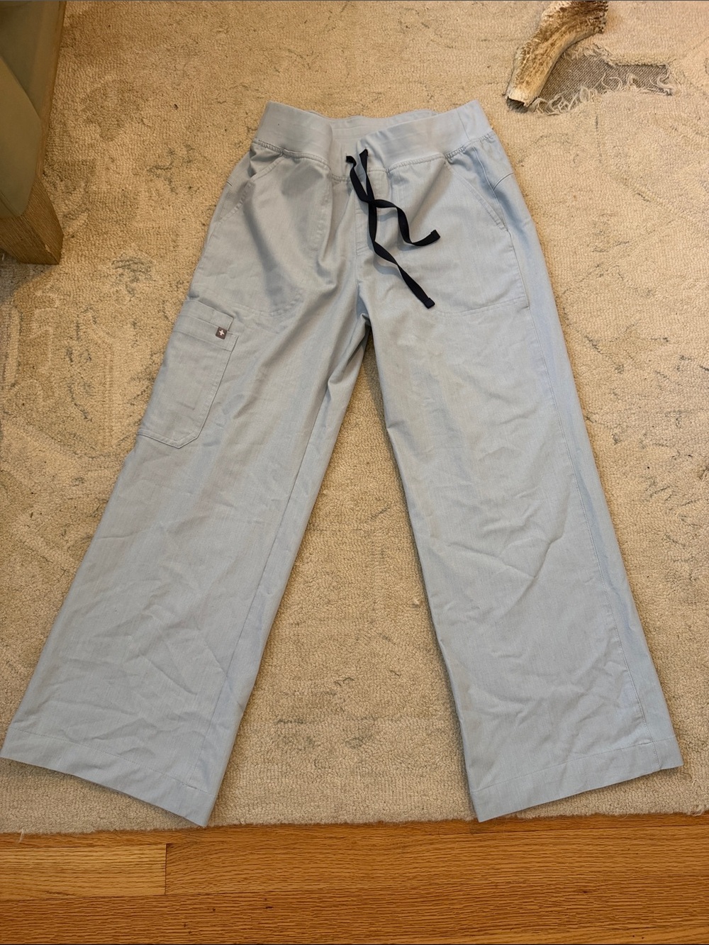 Isabella wide leg scrub pant
